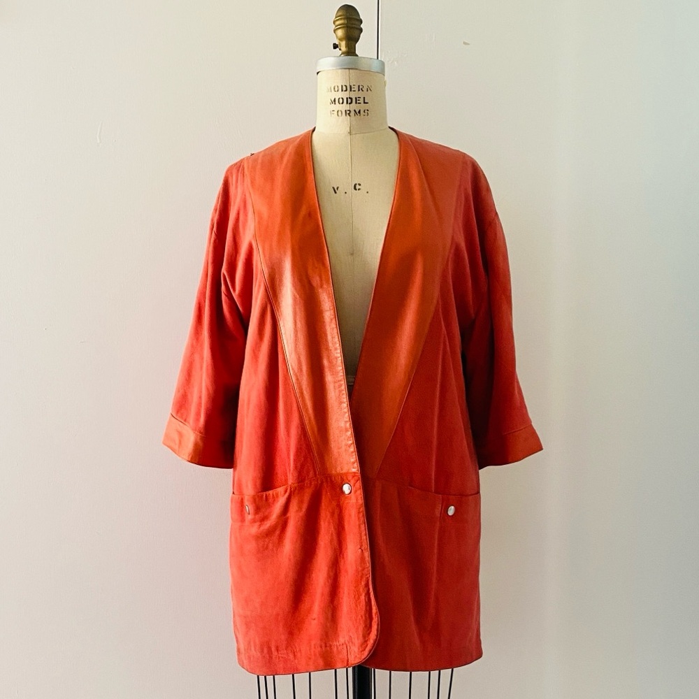 80’s Suede Jacket - Picture 3 of 9